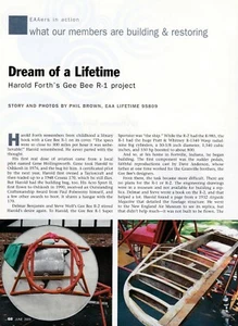 Gee Bee R-1 Aircraft Report 8/26/2024m - Picture 1 of 1