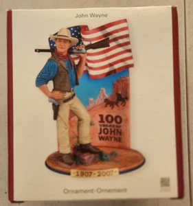 2007 Erbstück 100 Jahre John Wayne 1907-2007 Ornament BRANDNEU - Bild 1 von 4
