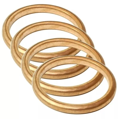 4-Pack Exhaust Pipe Gasket for Honda VF700C VF750C Magna 700 750 1982-1987 - Image 1 of 2
