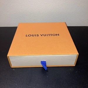 Authentic Louis Vuitton Drawer Style Empty Gift Box 6.5”x 6.5”x 1.75 Inches . - Picture 1 of 7