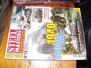 * Steel Masters HS n°10 1940 Campagne à l'Ouest Somua S35 Renault AGK 5t / R35 - Imagen 1 de 1