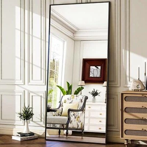 71"X26" Full-Length Mirror With Stand, Large Floor Mirror-Spring discount - Picture 1 of 29