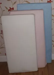 2 sábanas ajustadas para caber 160 X 70 CM COLCHÓN - 100% algodón elige color - Imagen 1 de 1