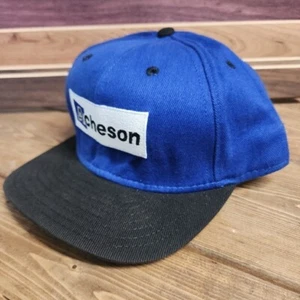 DeLong Acheson Vintage verstellbare Baseball Truckermütze hergestellt in den USA Medium - Large - Bild 1 von 7
