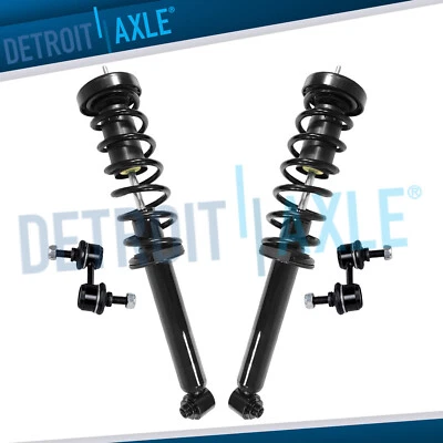 Apoios de suspensão traseiros com conjunto de molas helicoidais kit de barras oscilantes para BMW 525i 528i 530i 540i - Imagem 1 de 4