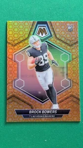 Brock Bowers 2024 Panini Mosaic Honeycomb Prizm Case Hit RC Las Vegas Raiders - Picture 1 of 2