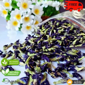 Butterfly Pea Flower, Dried Organic Natural Tea (Clitoria Ternatea) Herbal Drink - Picture 1 of 13