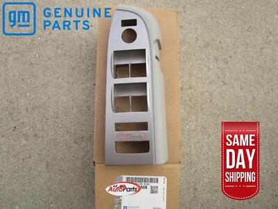 10 - 13 雪佛兰 SILVERADO GMC SIERRA 前驱动 主车窗开关 BEZEL 全新 — 第 1/2 张图片