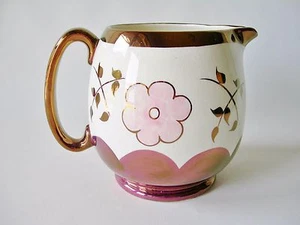 JARRA LANCASTER CERÁMICA ROSA BRILLO COBRE BRILLO - Imagen 1 de 8