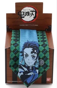 [Demon Slayer Kimetsu No Yaiba] Krawatte Kamado Tanjiro grün Krawatte neu im Karton - Bild 1 von 12