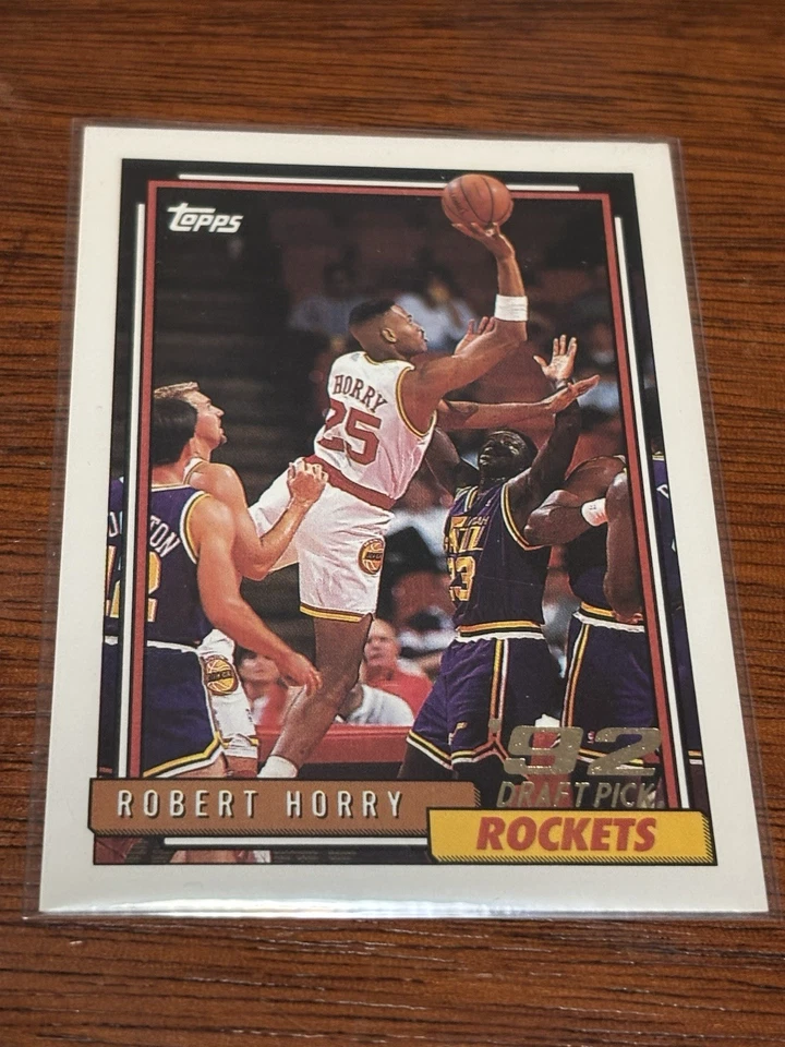 1992-93 Topps - Oro #308 Robert Horry (RC) Houston Rockets Foto 1 de 1