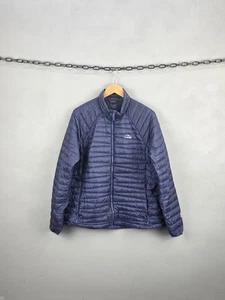 LL BEAN Pertex Quantum Downtek 850 Ultralight Jacket Womens L Navy Puffer Down - Picture 1 of 9