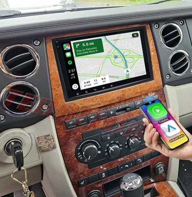 ANDROID 14 CAR STEREO RADIO FOR JEEP COMMANDER 2006 2007 LIMITED CARPLAY GPS NAV - Imagen 1 de 4