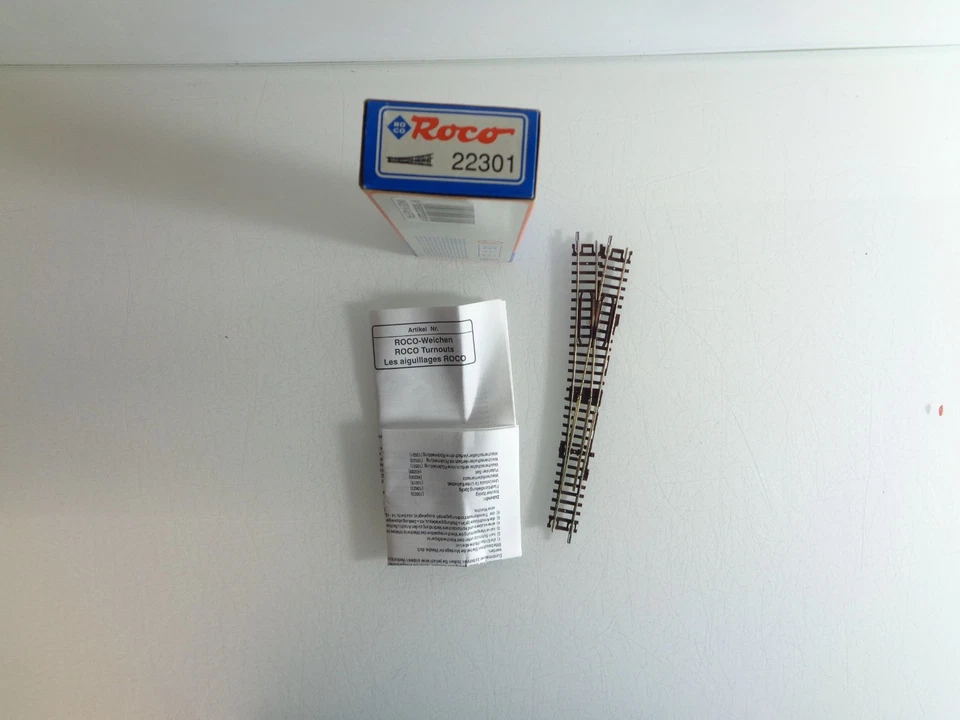 Roco N H0e H0 22301 Unterflurweiche siehe Foto in OVP PK2006 - Bild 1 von 1
