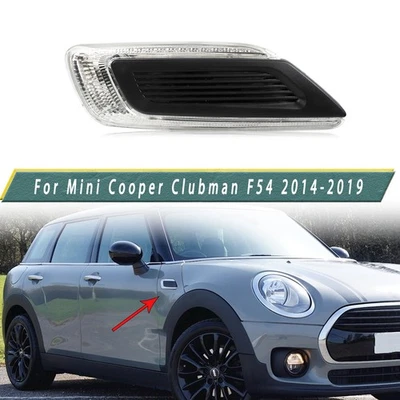Luz de señal de giro con marcador lateral pasajero derecho para Mini Cooper Clubman F54 2014-2019 Foto 1 de 4