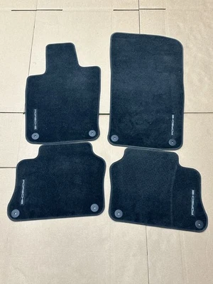 Juego de 4 alfombrillas delanteras y traseras Porsche Panamera 2010-2016 OEM Foto 1 de 3