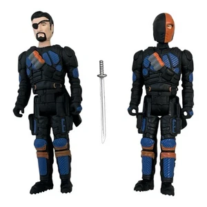 Funko Reaction Arrow DEATHSTROKE MASKED & UNMASKED 3.75"  READ DESCRIPTION - Picture 1 of 3