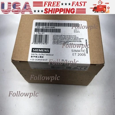 New Siemens SIMATIC DP5 electronic module 6ES7132-4BD02-0AA0 6ES7 132-4BD02-0AA0 - Image 1 of 4