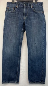 Levi's 505 Jeans - Mens Size 32 x 27 - Blue - Straight Leg - Distressed (4138) - Picture 1 of 20