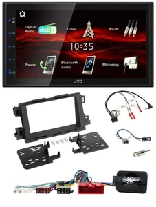 JVC USB Bluetooth Lenkrad DAB 2DIN Autoradio für Mazda 6 CX5 2013-2015 schwarz - Bild 1 von 11