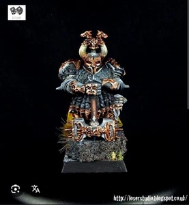 NOS Metal OOP Avatars of War Death Match AoW15 Dwarf Lord of Chaos D&D RPG 28mm - Bild 1 von 7