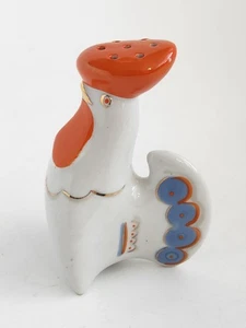 De colección URSS Gallo Soviético Único Salero Polonsky Porcelana Fábrica Ucrania - Imagen 1 de 7