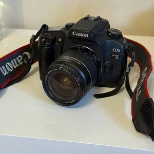 Canon EOS Elan 7N AF SLR Film Camera W/ EF 28-80 1:3-5.6 V USM Lens - Picture 1 of 5
