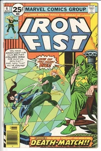 Iron Fist #6 1976 FN/VF 7.0 Kioskausgabe - Bild 1 von 2