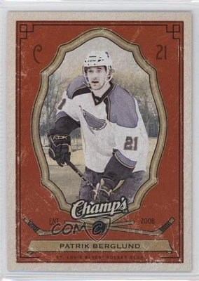 2009-10 Upper Deck Champ's Red Patrik Berglund #86 - Image 1 of 2
