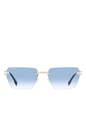 Dsquared2 D2 0102/S LKS/ST Oro Azul – Gafas De Sol De Lujo - Imagen 1 de 4