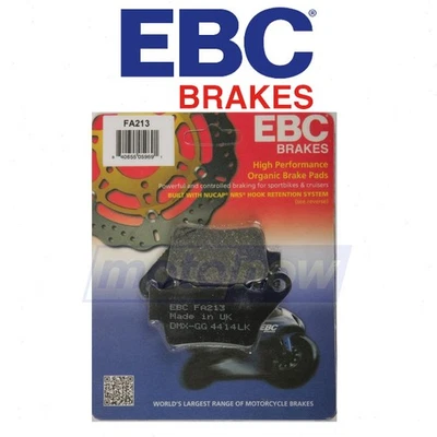 EBC Rear Organic Brake Pads for 2010-2014 Aprilia Shiver 750 - Brake Brake kg Foto 1 de 4