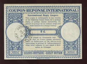 Bucks WENDOVER 1962 REPLY COUPON 8d - Picture 1 of 1