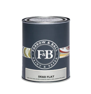Farrow & Ball Paint - Dead Flat - All Colours - 0.75L - Image 1 of 3
