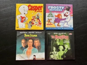 Set of 4 Papa Johns Promotion DVDs- Casper-Frosty- Munsters- Don Juan- 2004 - Foto 1 di 4