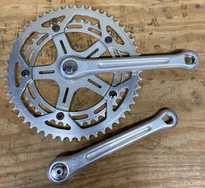 Vintage Italian Ofmega crankset 52-42 170mm Excellent Condition. - Picture 1 of 11