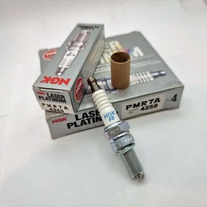 NGK Laser PLATINUM  Spark Plug - PMR7A-4259 - Set of 3 - Authentic New Part - Picture 1 of 6