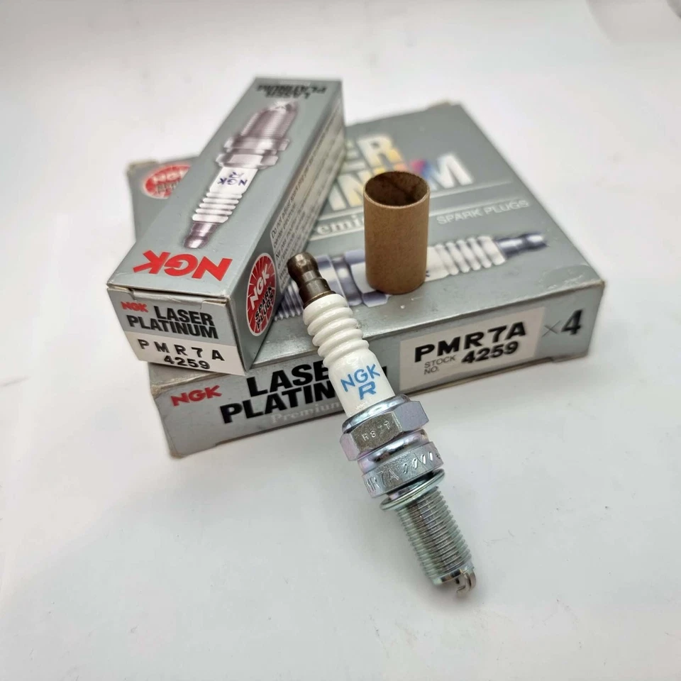 NGK Laser PLATINUM  Spark Plug - PMR7A-4259 - Set of 3 - Authentic New Part - Image 1 of 4