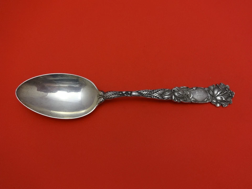 Bridal Rose by Alvin Sterling Silver Silver Serving Spoon 8 1/4" Foto 1 de 1