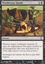 MTG magic cards 2x x2 Light Play, English Murderous Spoils Darksteel