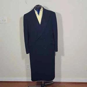 Yves Saint Laurent Zweireiher DarK Grau Wolle Herren Mantel Gr. XL - Bild 1 von 10