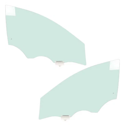 Fit Hyundai Sonata 15-19 Front Door Window Glass Left+Right Side Light Green - Image 1 of 4