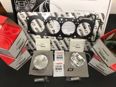 KIT DE PISTÓN DE GRAN DIÁMETRO FORJADO WISECO CK111 779cc ZX7RR ZX KAWASAKI DRAGBIKE Foto 1 de 3