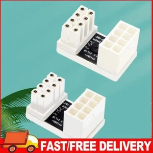 180-Grad-8-Pin-Adapter Desktop-Computer abgewinkeltes Netzteil für Grafikkarte - Afbeelding 1 van 15