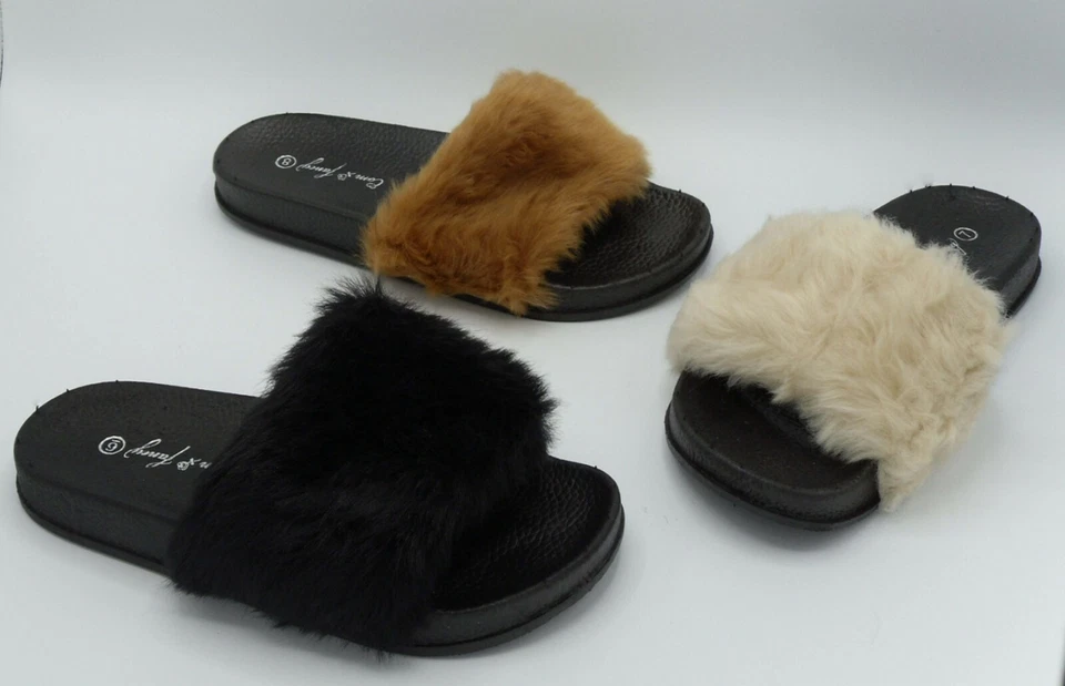 Nueva sandalia cómoda con plataforma de piel sintética para mujer Foto 1 de 1