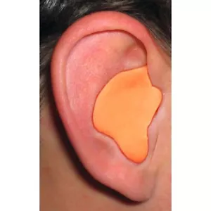 LOTE DE 3 TAPONES PARA OÍDOS MOLDEADOS PERSONALIZADOS RADIANS PROTECCIÓN NARANJA Hechos en EE. UU. - Imagen 1 de 2