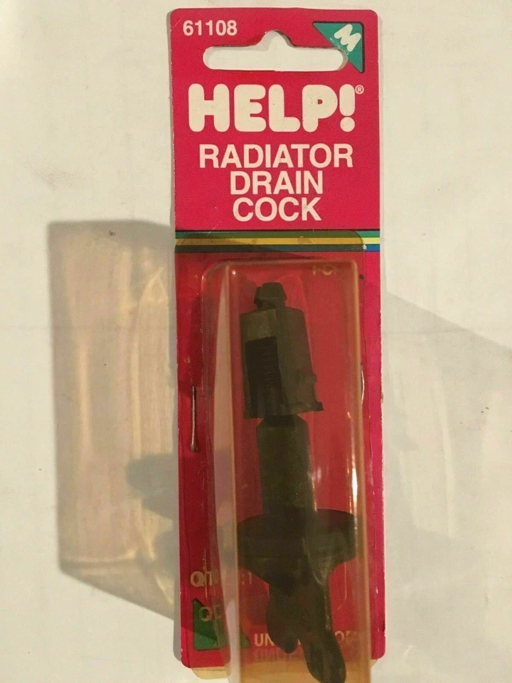 Dorman Help 61108 Radiator Drain Petcock Cock Plug Screw Wing Nut - Ford - Image 1 of 1