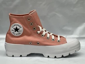 Converse Womens Chuck Taylor All Star Lugged Shoe 571726C Pink/White/Black - Picture 1 of 6