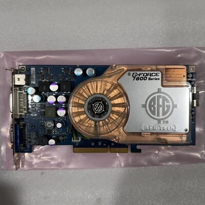 BFG NVIDIA GeForce 7800GS SUPERCLOCK SEGA LINDBERGH 256MB GDDR3 AGP VIDEO CARD - Image 1 of 4