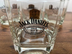 SET 4 Jack Daniel's Old n. 7 Bicchieri da whisky Lowball 1913 medaglia d'oro Belgio - Foto 1 di 11