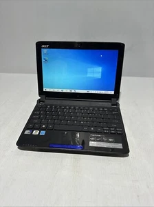 Acer Aspire One Intel Atom N450 1gb Ram 120gb SSD Windows 10 Home - Picture 1 of 13